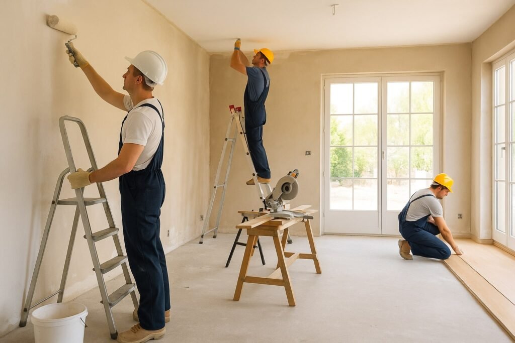 Caut meseriasi pentru renovare casa – echipe complete, verificate și disponibile rapid