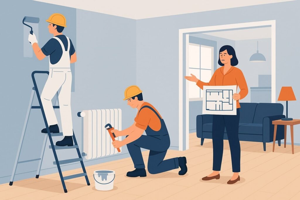 Firmă renovări apartamente – servicii profesionale complete pentru locuința ta