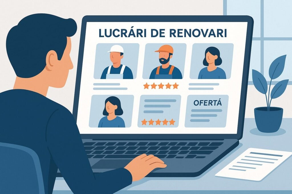 Site pentru lucrari de renovari – găsește echipe și oferte verificate pe Renovari.net