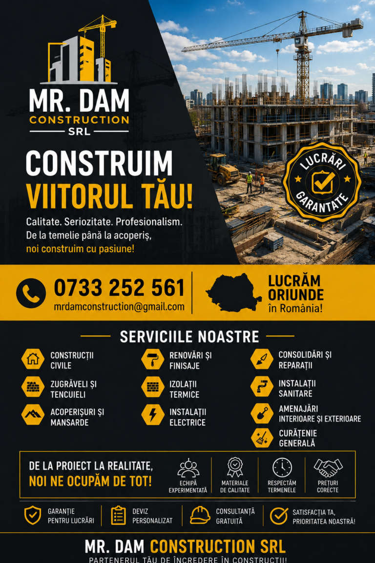 MR. DAM CONSTRUCTION SRL