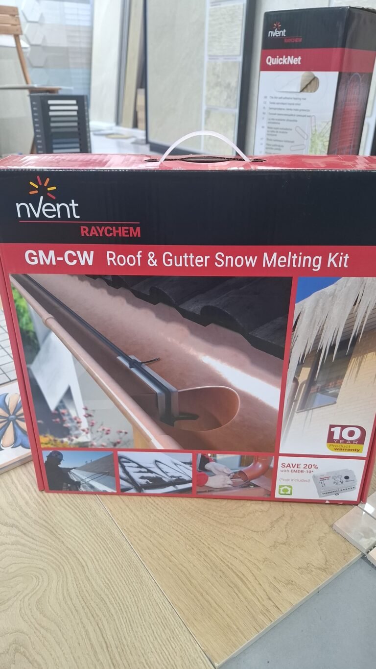 Kit degivrare acoperiș și jgheaburi nVent RAYCHEM GM-CW – cablu încălzire anti-îngheț